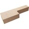 Ekena Millwork 3"W x 18"D x 6"H Thin Chapel Hill Rough Cedar Woodgrain TimberThane Corbel, Primed Tan CORUR03X18X06CHPRCPR - alternate 6